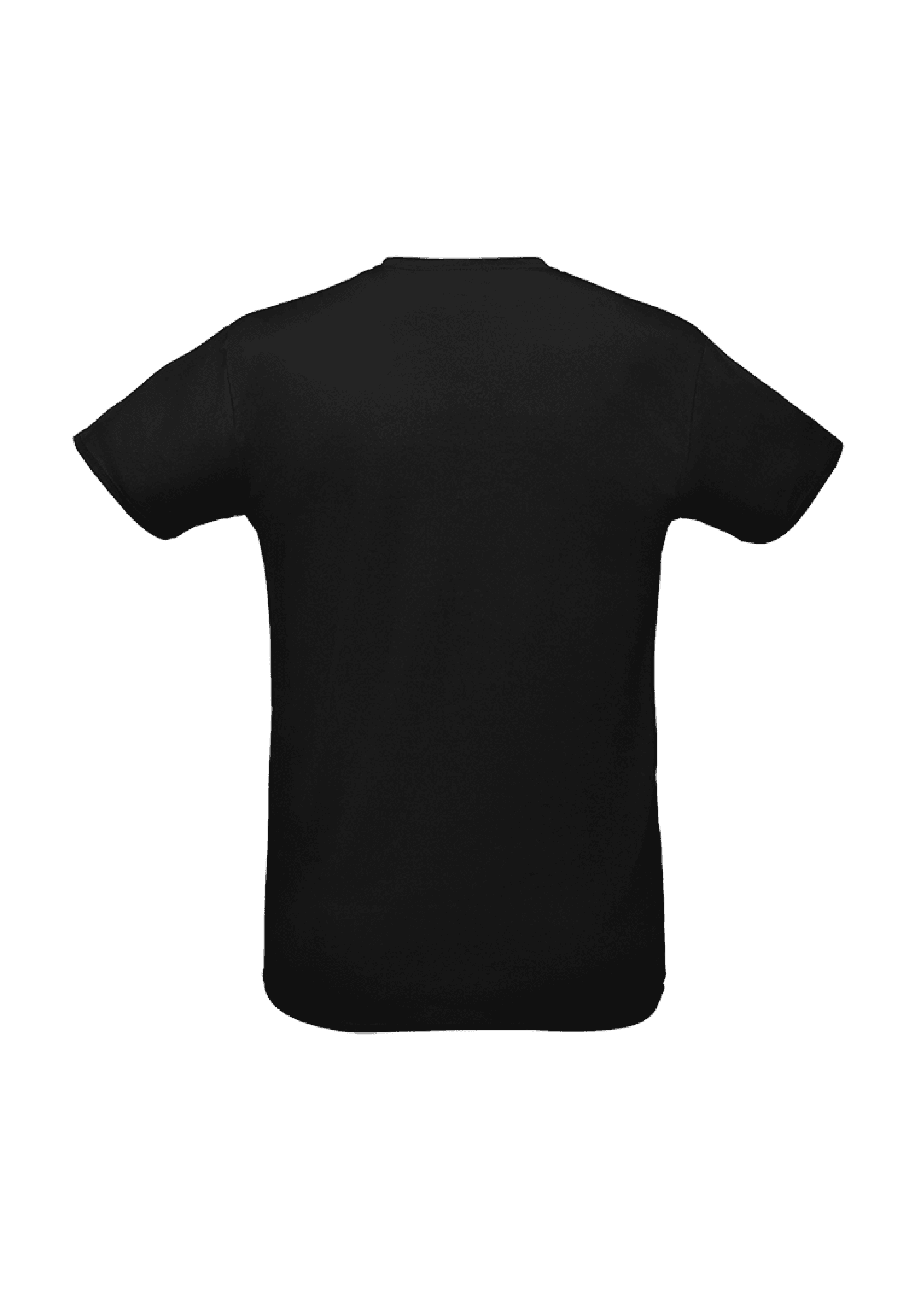 T-shirt sport Noir Adulte 012 Bigambeù XV - BXV12-SPRINTNOIRDOS