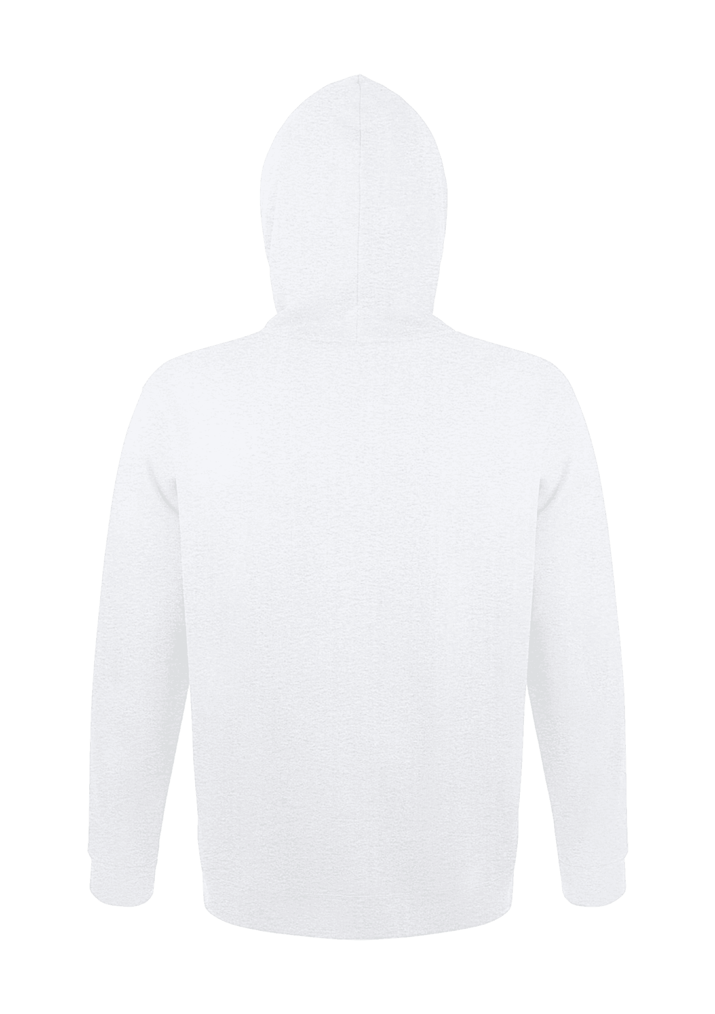 Sweat à capuche Blanc Adulte 013 Bigambeù XV - BXV13-SNAKEBLANCDOS